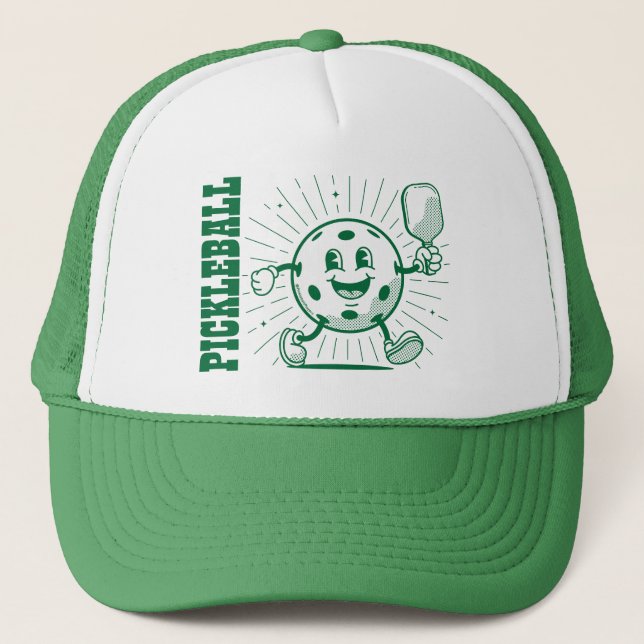 PICKLEBALL MASCOT TRUCKERKAPPE (Vorderseite)