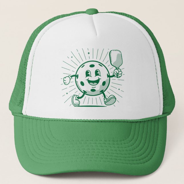 PICKLEBALL MASCOT TRUCKERKAPPE (Vorderseite)