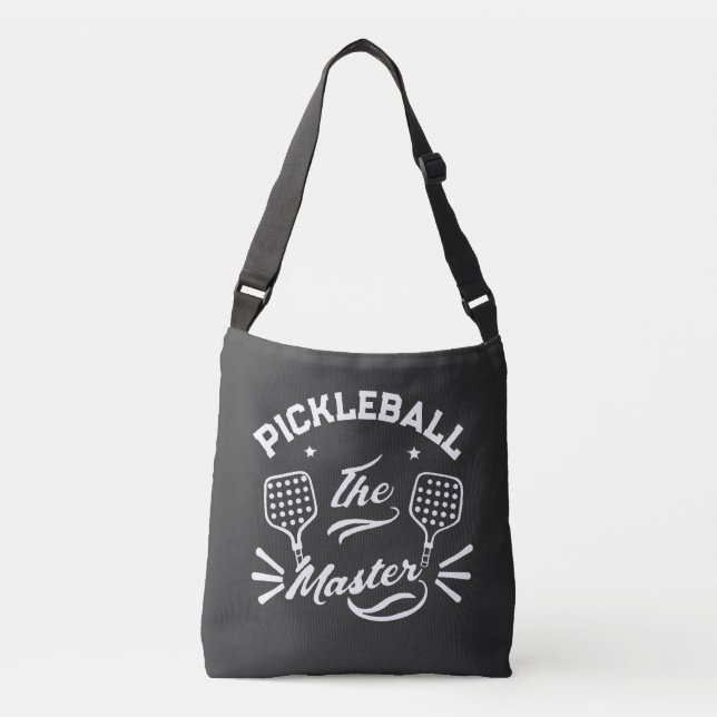 Pickleball Master Tragetaschen Mit Langen Trägern (Vorderseite)