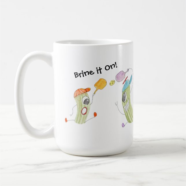 Pickleball-Match Kaffeetasse (Links)
