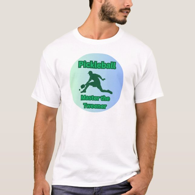 Pickleball - Meister des Tweeners T-Shirt (Vorderseite)