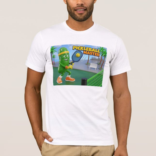Pickleball Meister T-Shirt (Vorderseite)