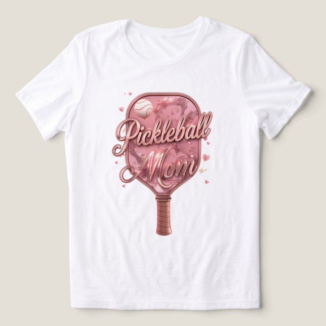Pickleball Mom Shirt – Cute Pickleball Gift for Mo (Design Vorderseite)