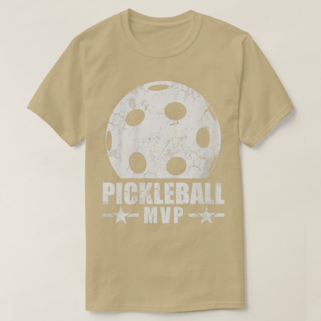 Pickleball MVP Spieler Team Coach Turnier Sport T-Shirt (Design vorne)