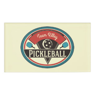 Pickleball Namenschild