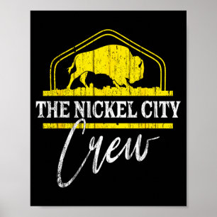 Pickleball Nickel City Crew Buffalo 716 WNY Team Poster