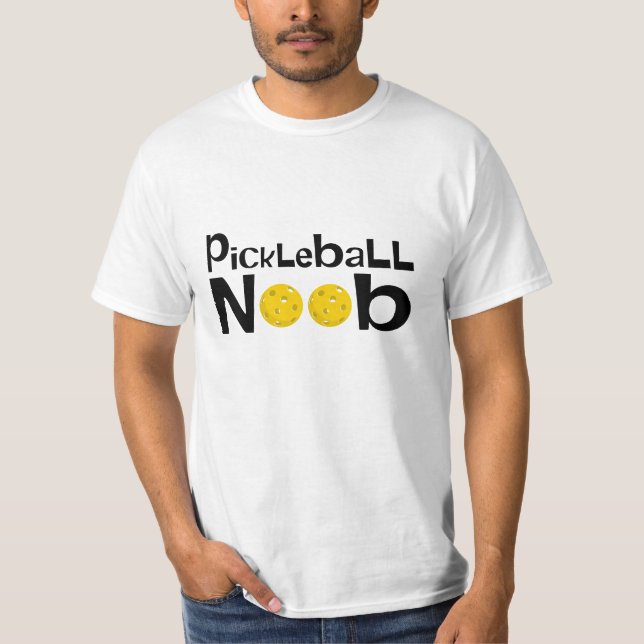 Pickleball noob T - Shirt (Vorderseite)