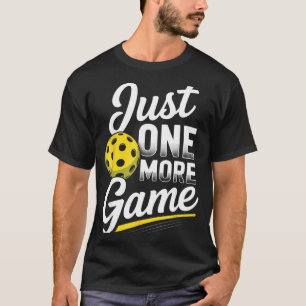 Pickleball nur noch ein Spiel Paddleball Sport  T-Shirt
