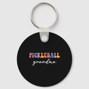 Pickleball Oma Pickleball Spieler Stilvolle Sport Schlüsselanhänger