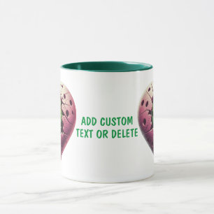 Pickleball-Paar Pickleballer Valentinstag Sport Tasse
