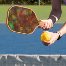 Pickleball-Paddel "Farbkuben abblasen"