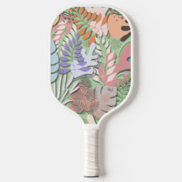 Pickleball Paddle: Bio Blätter (grün/gelb) Schläger