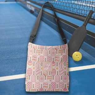 Pickleball Paddle in rosa Tasche