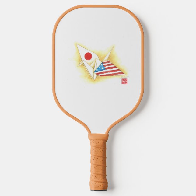 Pickleball Paddle ~ Japan-U.S. Friendship (Vorderseite)