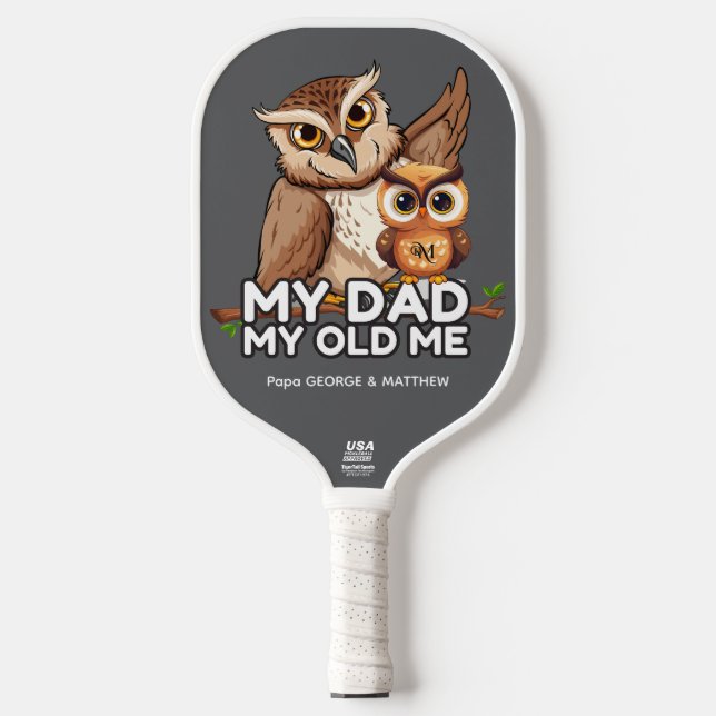 Pickleball Paddle : Mein Vater Mein Altes Ich (gra (Vorderseite)