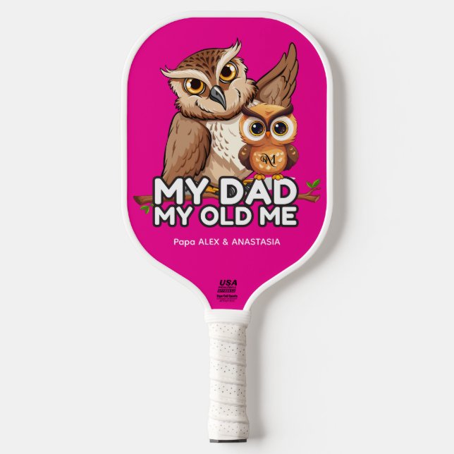 Pickleball Paddle : Mein Vater Mein Altes Ich (mag (Vorderseite)