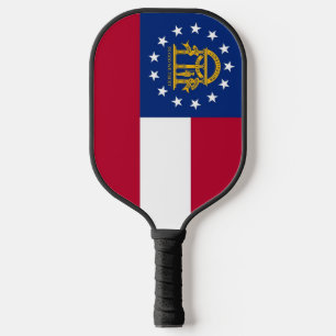 Pickleball Paddle mit Flagge Georgiens, USA