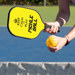 Pickleball Paddles - Ruhe Behalten und spielen