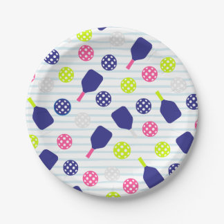 Pickleball-Papierplatten Pappteller