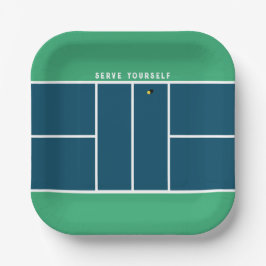 Pickleball Pappteller