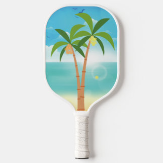 Pickleball Paradise Palm Trees Pickleball Schläger