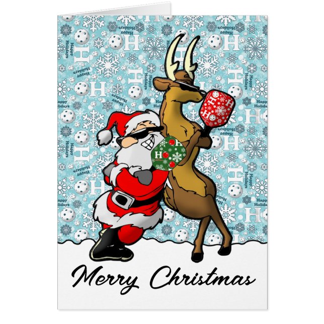 Pickleball Partners Weihnachts- und Reindeer (Vorne)