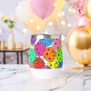 Pickleball Party Confetti und Pickleball Balloons