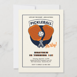 Pickleball-Party Einladung