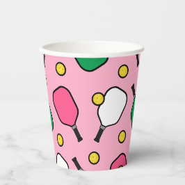 Pickleball-Party Pappbecher