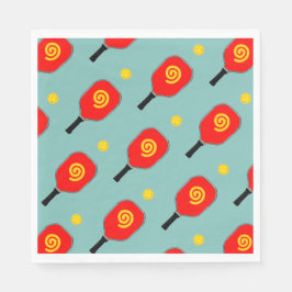 Pickleball-Party Serviette