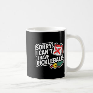 Pickleball pensionierter Dink-Opa lustiges Sportge Kaffeetasse