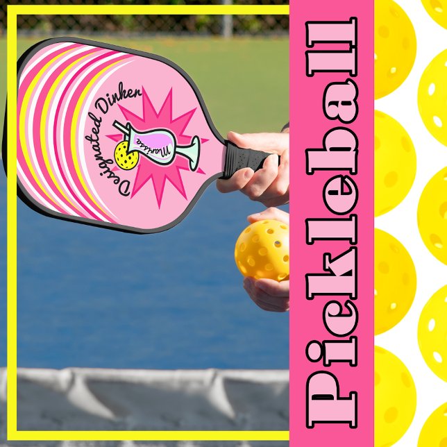 Pickleball, Personalisiert, als Tinte gekennzeichn Pickleball Schläger (Von Creator hochgeladen)