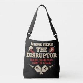 Pickleball Personalisierter Name The Disruptor Kno Tragetaschen Mit Langen Trägern