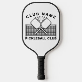 Pickleball Personalisierter Vereinsname Schläger
