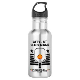 Pickleball Personalized Name Pickleball Club Edelstahlflasche