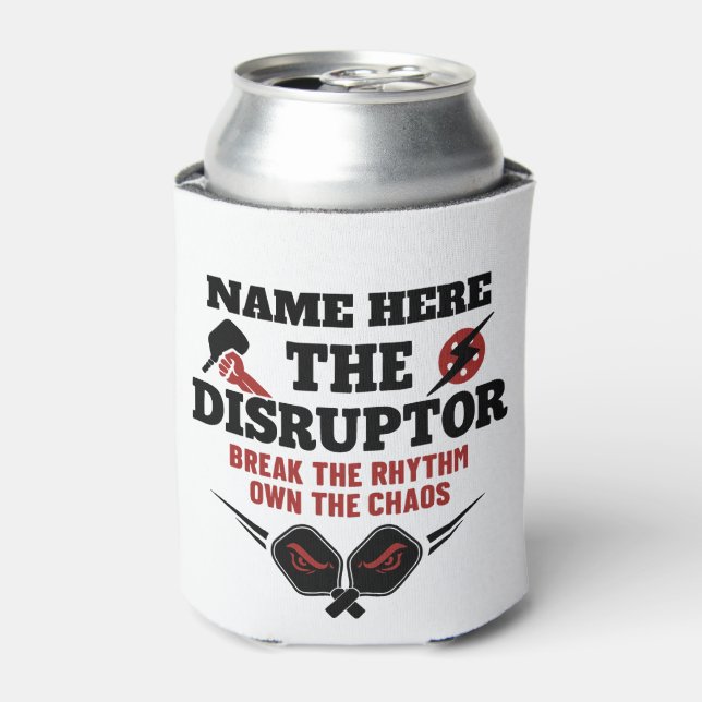 Pickleball Personalized Name The Rally Wrecker  Dosenkühler (Kanne Vorderseite)