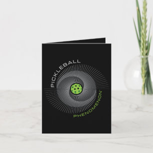 Pickleball-Phänomen-Galaxie Feiertagskarte