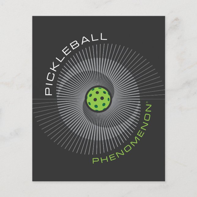 Pickleball-Phänomen-Galaxie Flyer (Vorne)