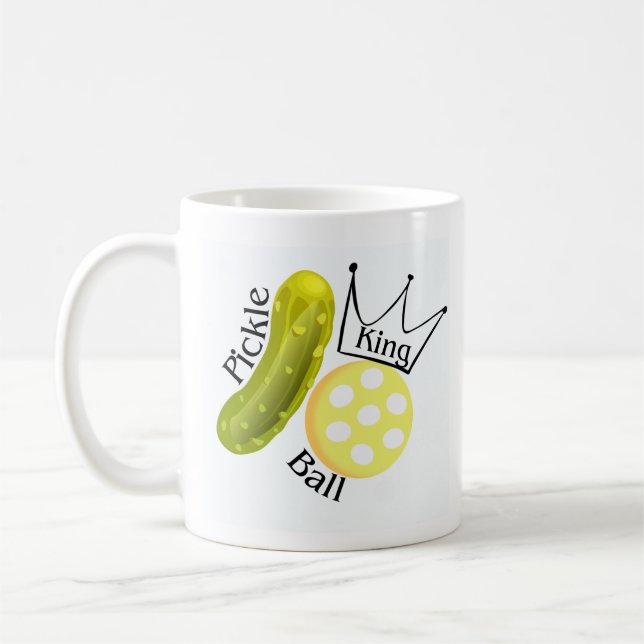 Pickleball Pickle Ball King Tasse (Links)