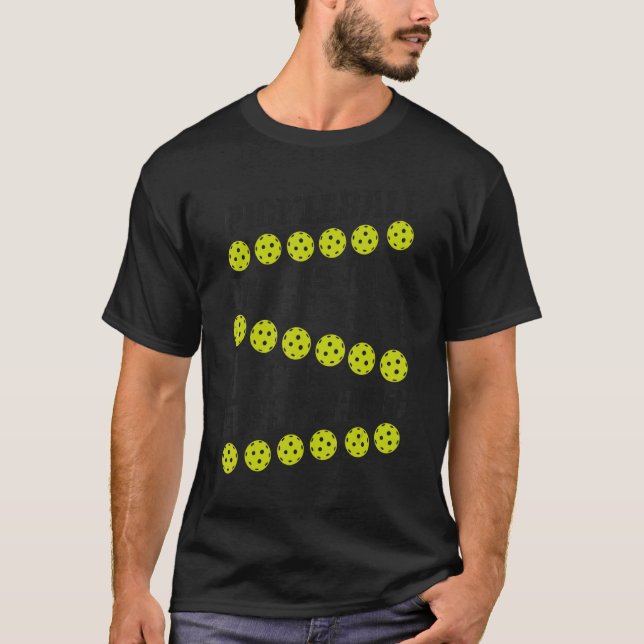 Pickleball Pickleball ist wie Duct Tape, das es Fi T-Shirt (Vorderseite)