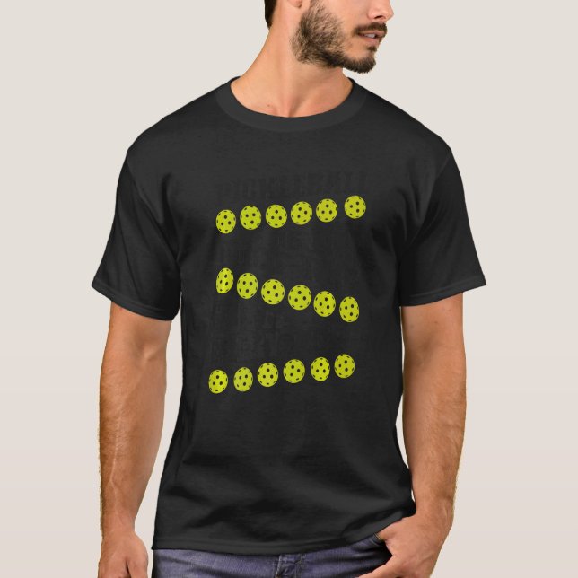Pickleball Pickleball ist wie Duct Tape, das es Fi T-Shirt (Vorderseite)