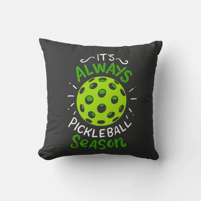 Pickleball - Pickleball-Saison Kissen (Vorderseite)