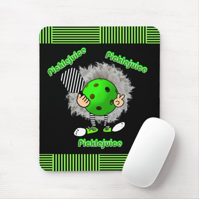 Pickleball Picklejujugend Halloween Film Inspirier Mousepad (Mit Mouse)