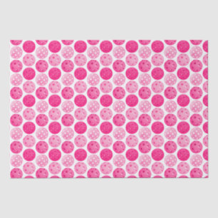 Pickleball Pink & White Pickleball Party Seidenpapier