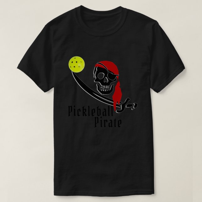 Pickleball Pirate Classic T-Shirt (Design vorne)
