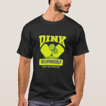 Pickleball Player Dink verantwortungsbewusstes Spo