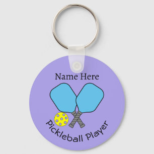 Pickleball Player Key Ring Schlüsselanhänger