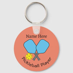 Pickleball Player Key Ring Schlüsselanhänger