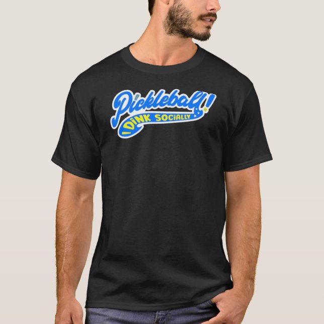 Pickleball Player Pickleball Puns Dink Dinker T-Shirt (Vorderseite)