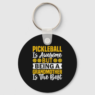 Pickleball Player Quote Funny Pickleball Lover Gra Schlüsselanhänger